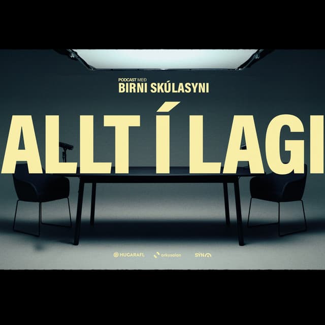 Forsíðumynd fyrir hlaðvarpið Allt í lagi með Birni Skúlasyni