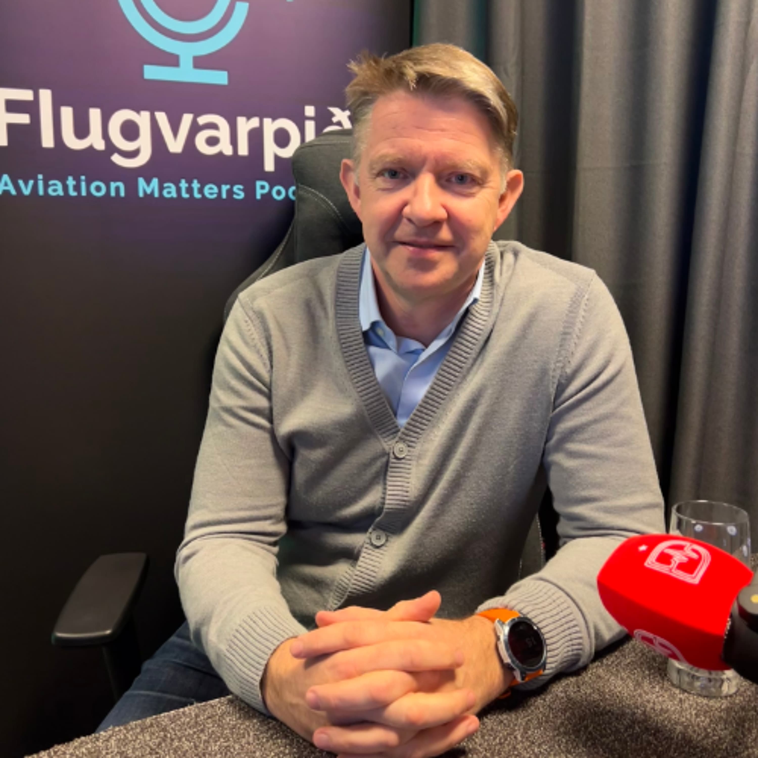 Mynd fyrir þáttinn #151 – Icelandair vill kaupa 49% í flugfélaginu Fly Play Europe á Möltu – meiri sveigjanleiki og ný tækifæri segir forstjórinn - Bogi Nils Bogason hjá Flugvarpið