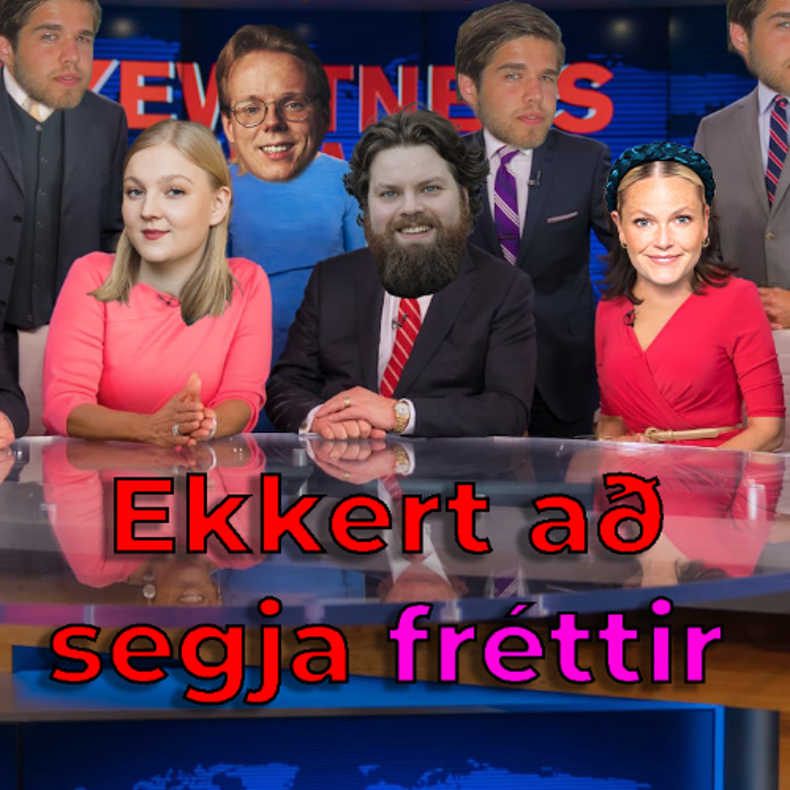 Mynd fyrir þáttinn 233 - Dánarfregnir og njálgunarbann hjá Ekkert að frétta