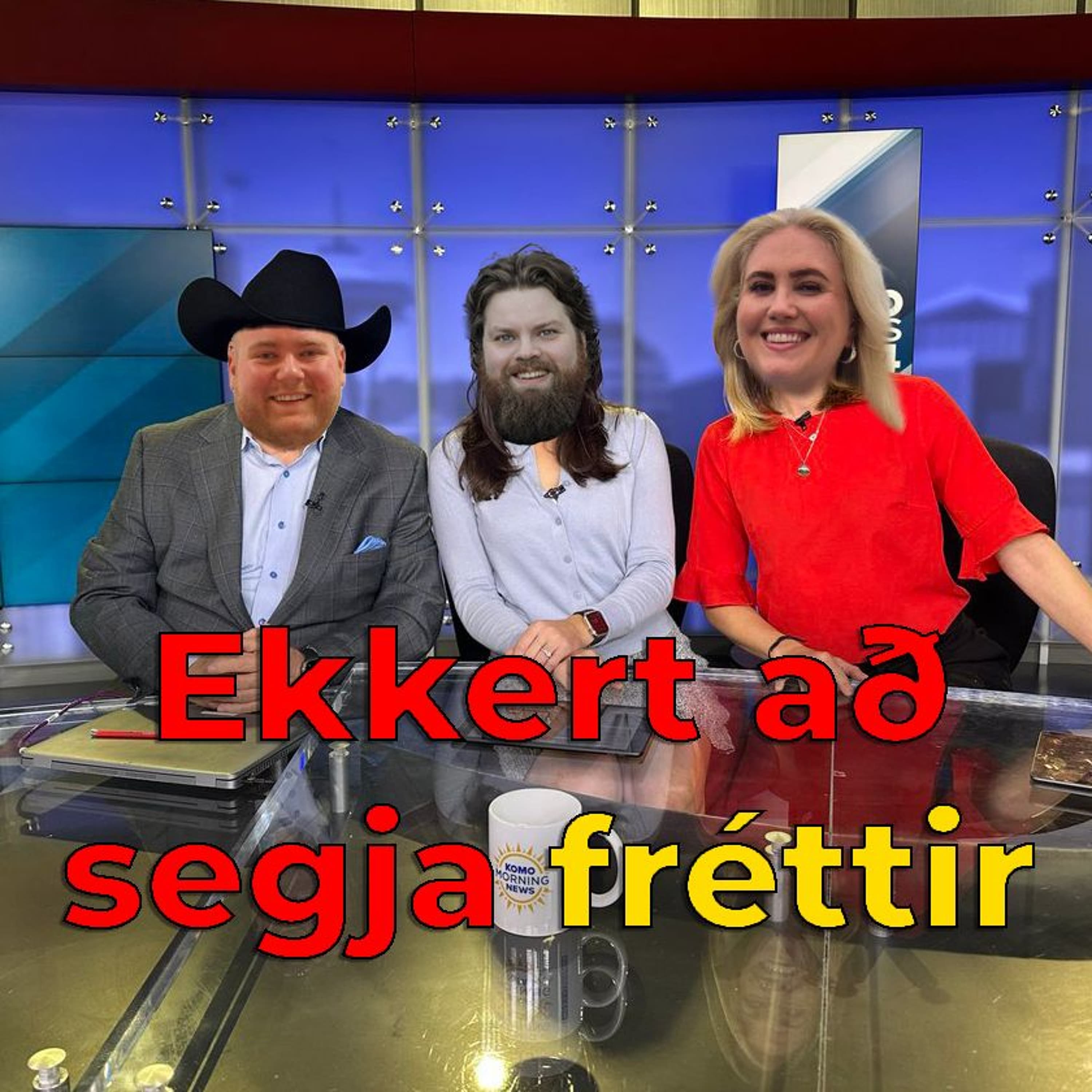 Mynd fyrir þáttinn 231 - Ógnandi hegðun og perukökur hjá Ekkert að frétta