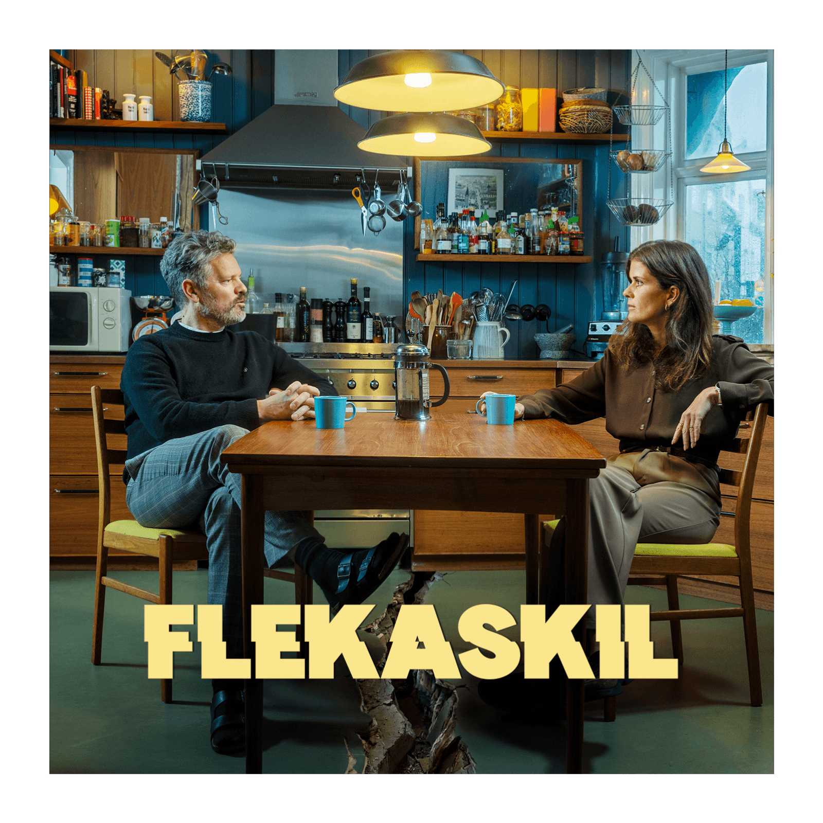 Forsíðumynd fyrir hlaðvarpið Flekaskil