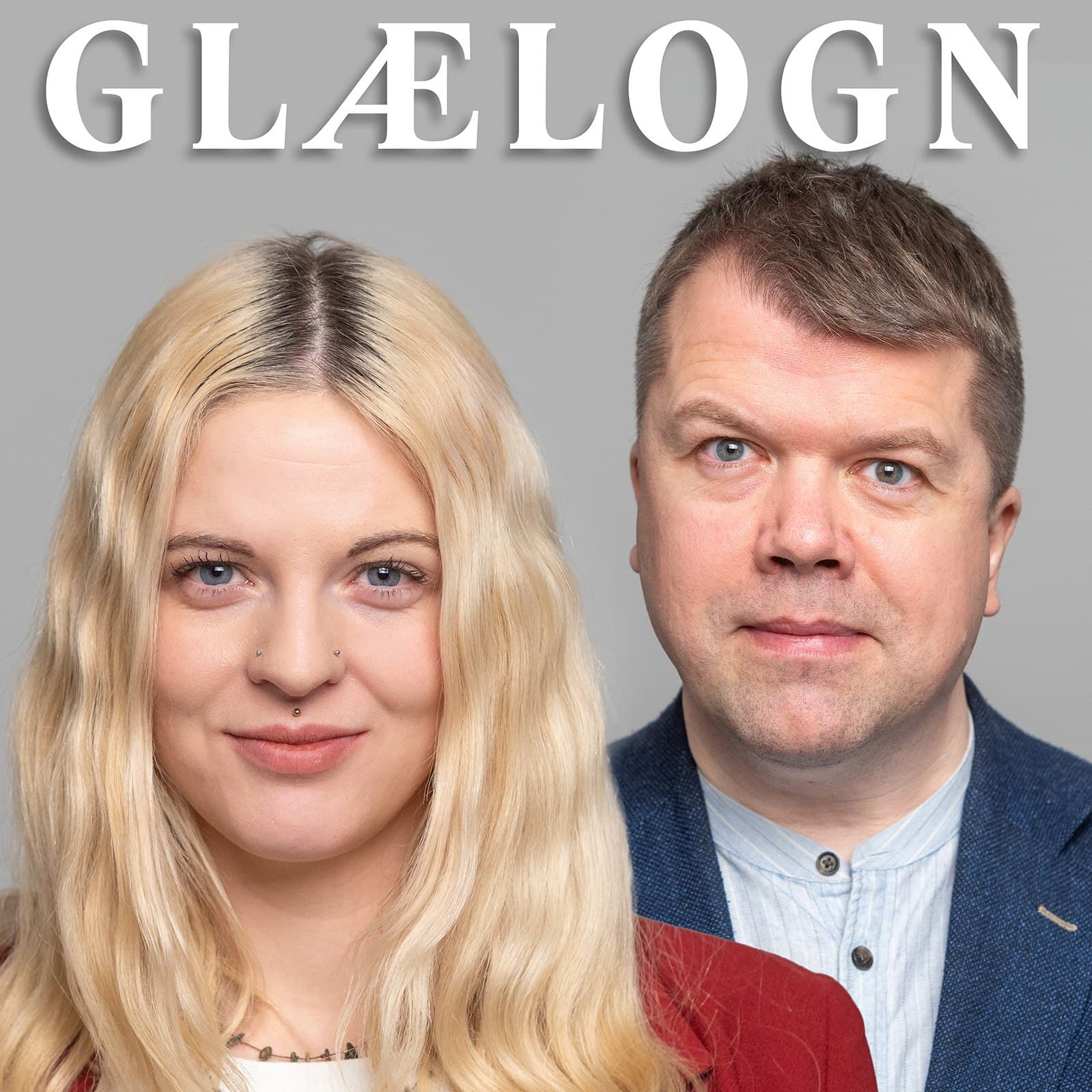 Forsíðumynd fyrir hlaðvarpið Glælogn – hlaðvarp um norræn fræði