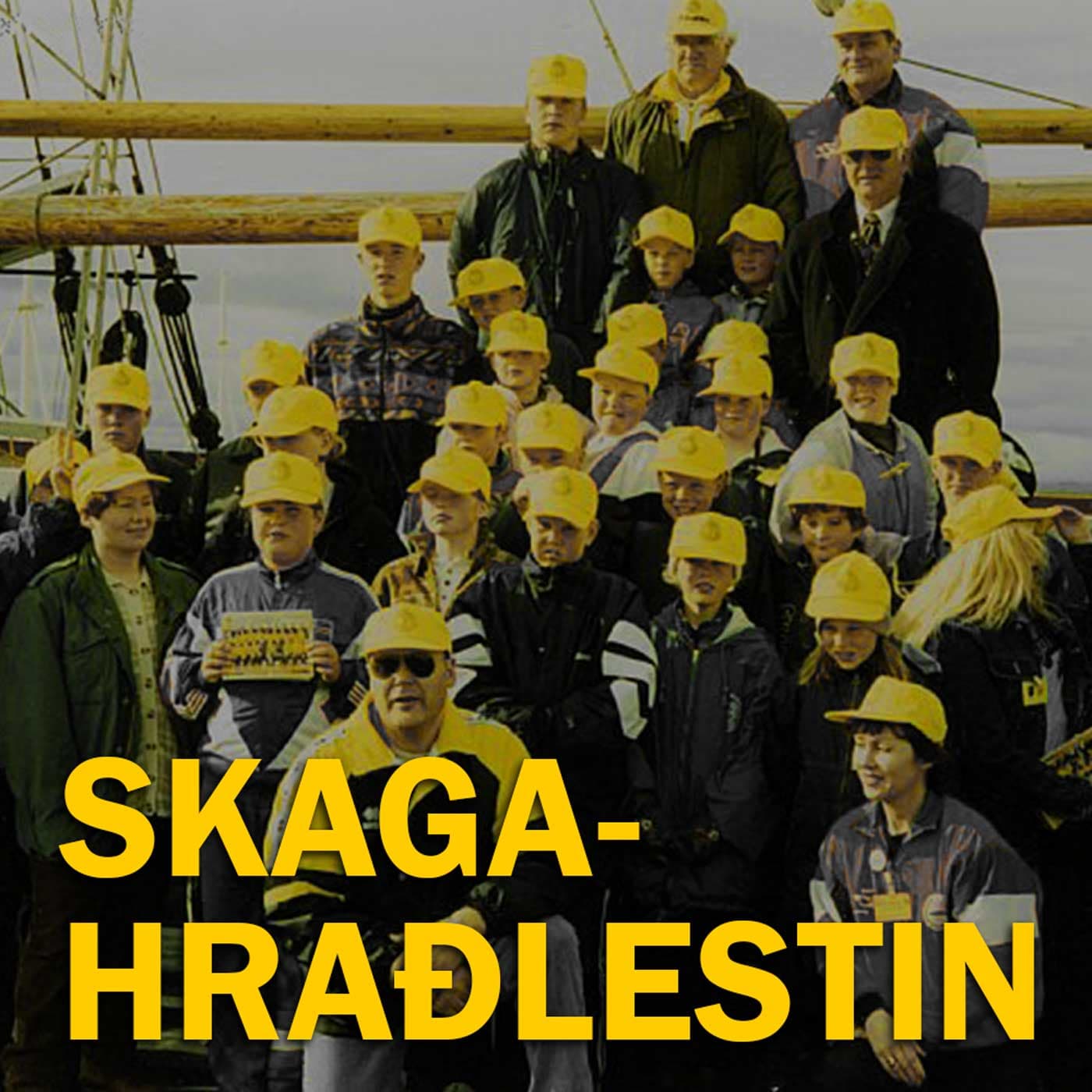 Forsíðumynd fyrir hlaðvarpið Skagahraðlestin