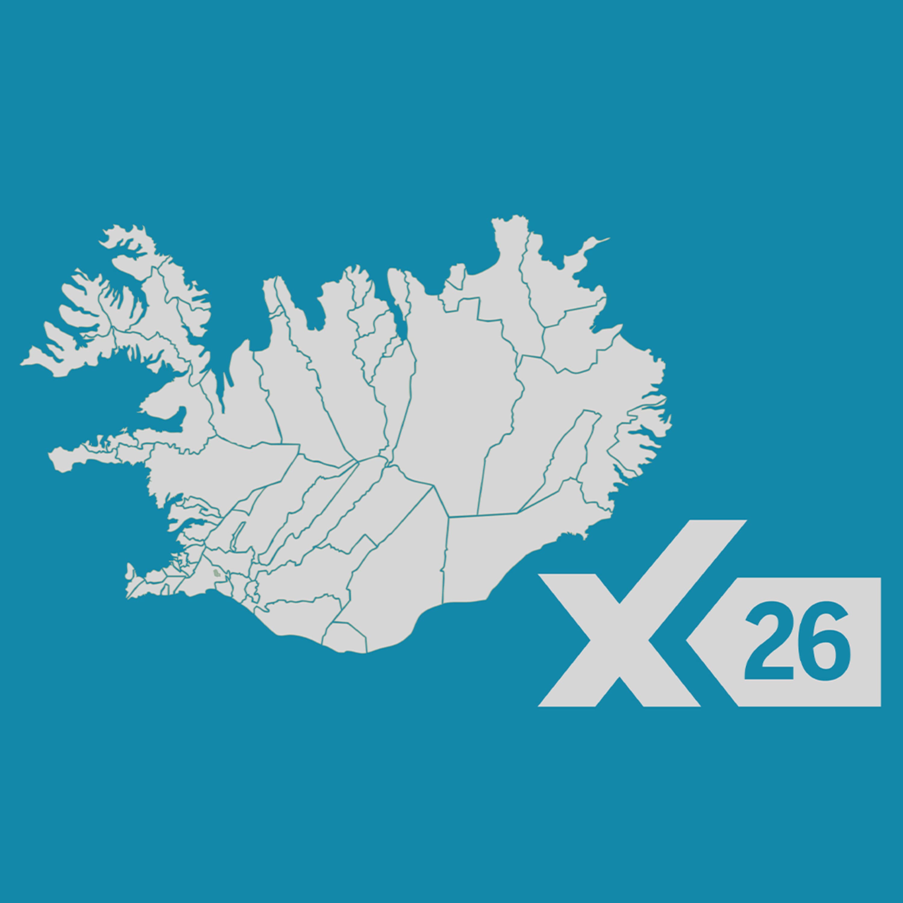 Forsíðumynd fyrir hlaðvarpið X26 Sveitarstjórnarkosningar